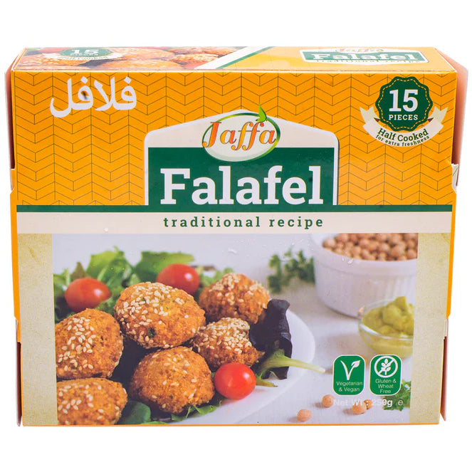 Jaffa Frozen Falafel (Half Cooked) Traditional Recipe 250g