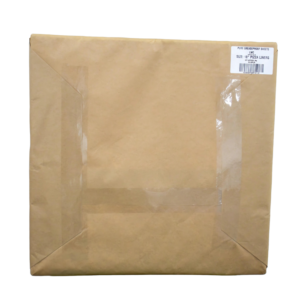 Greaseproof Pizza Box Liners 18" 3Kg