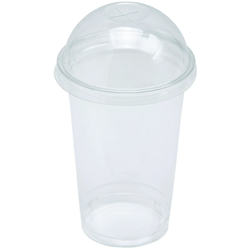 10oz (78mm) Smoothie Cup Clear Dome Lids 50Pcs
