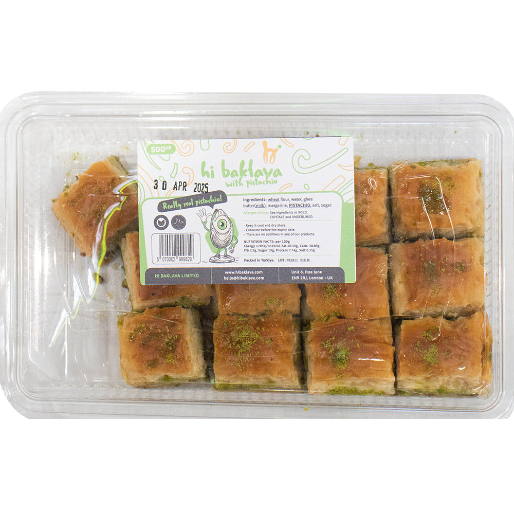 Hi Pistachio Baklava 500g