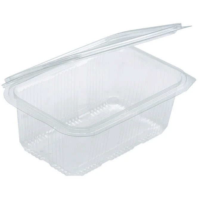 Hinged Square Salad Containers 1000CC 400Pcs