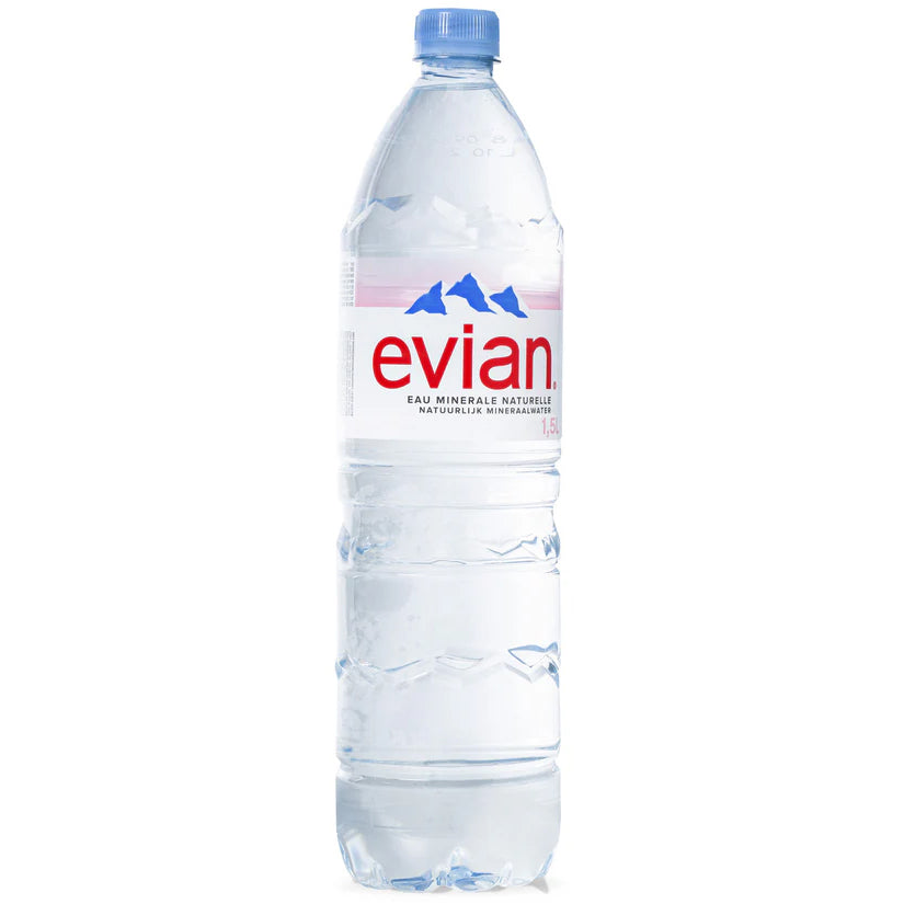 Evian Natural Mineral Water Pet 1.5L
