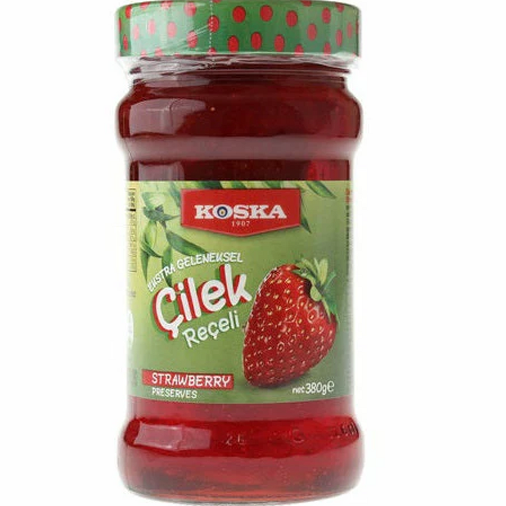 Koska Jam Strawberry [Cilek] (JAR) 380g