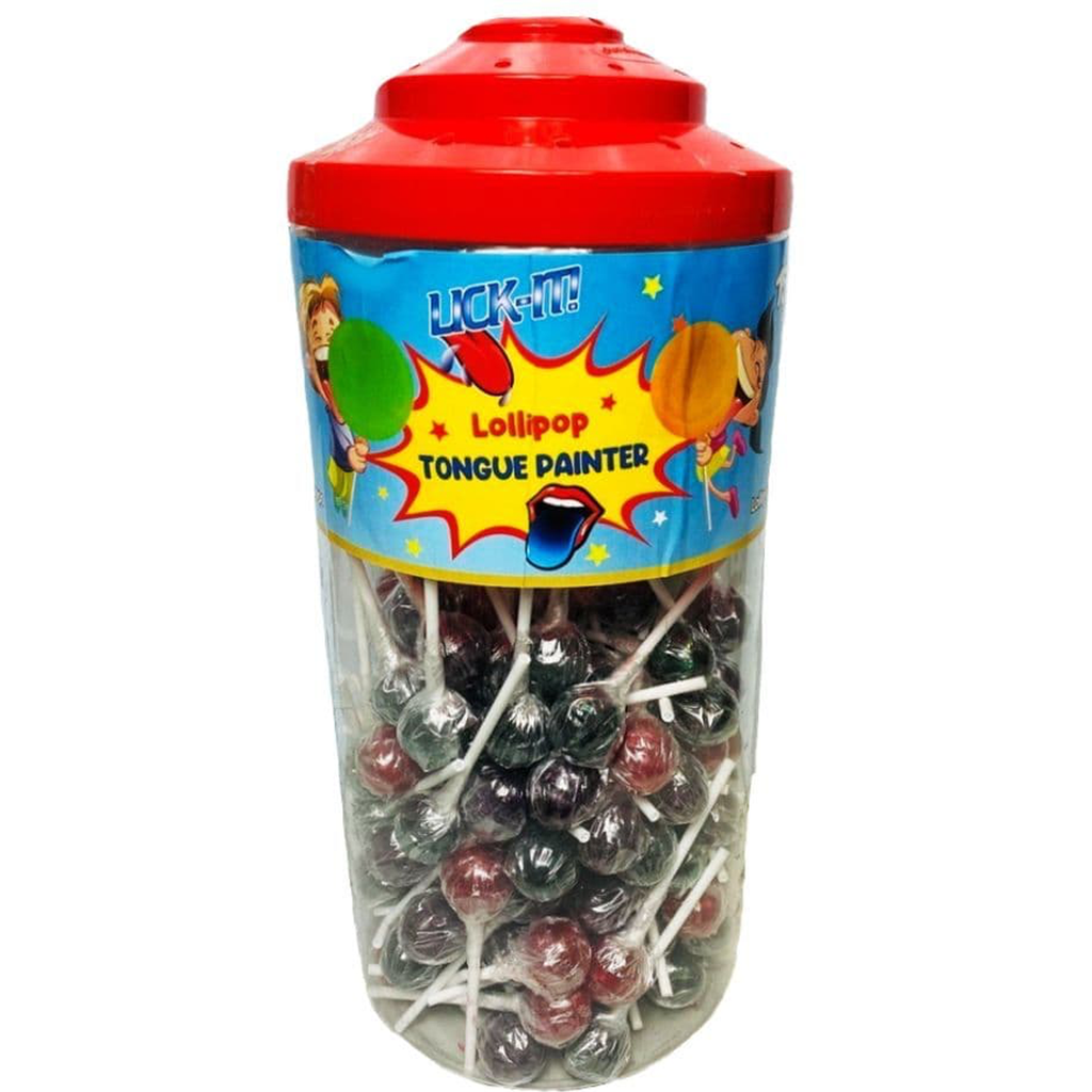 Lick-It Tongue Painter Lolly 150pcs