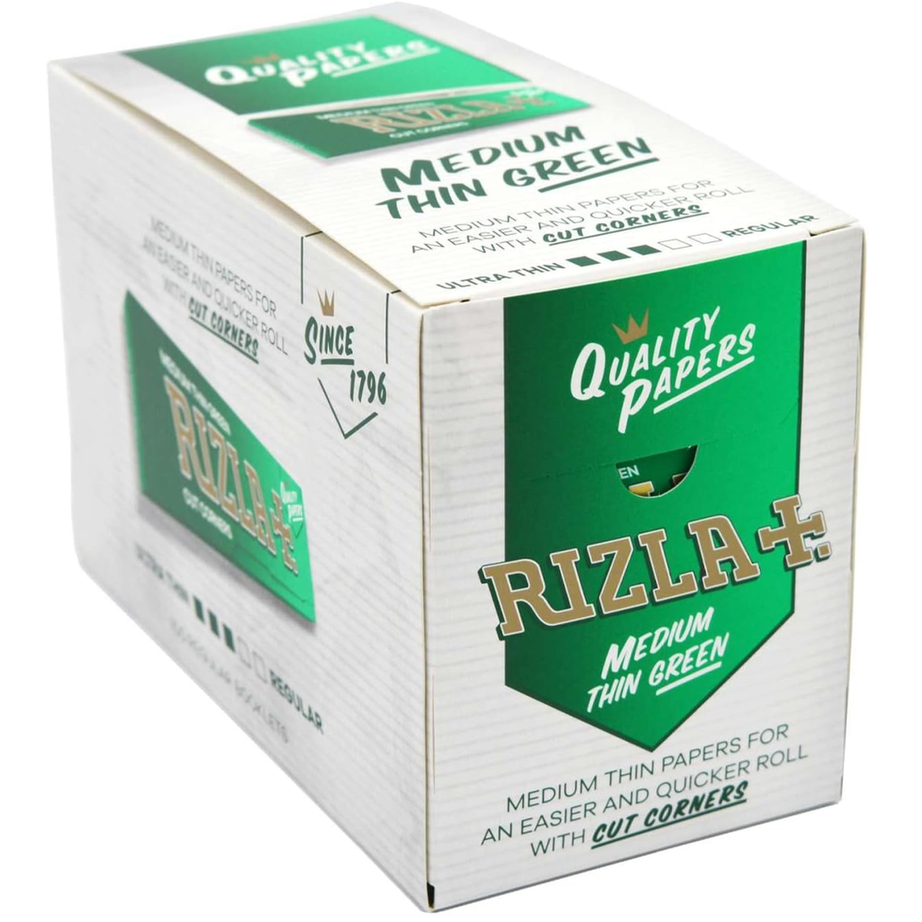 Rizla Green Regular 100s