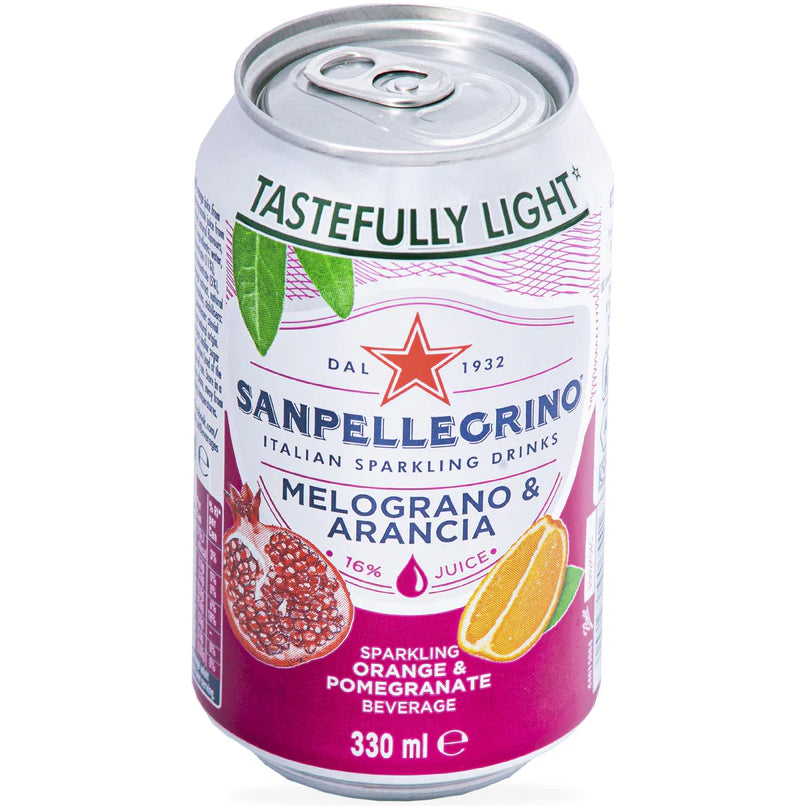 Sanpellegrino Melograno&Arancia [Orange&Pomegranete] (CAN) 330ml