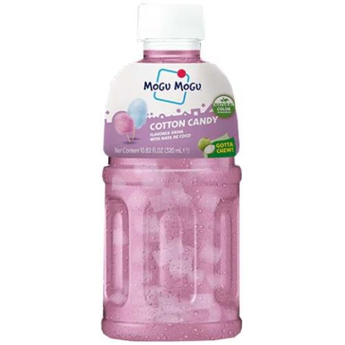 MOGU MOGU Nata De Coco Drink - Cotton Candy Flavour 320ml