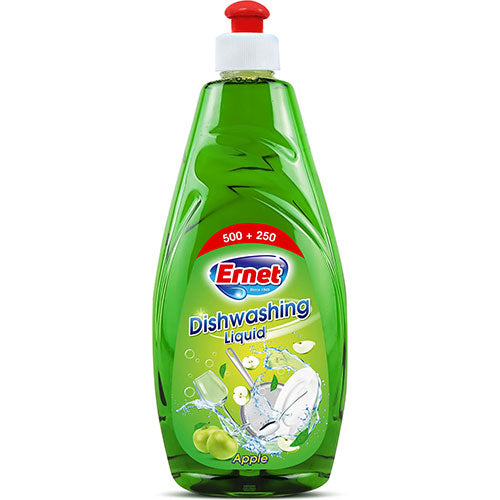 Ernet Super Dishwashing Liquid Apple 750ml