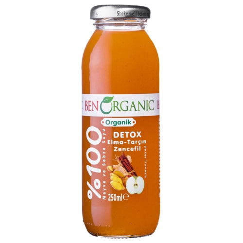 BenOrganic Detox Apple Cinnamon & Ginger Juice 250ml