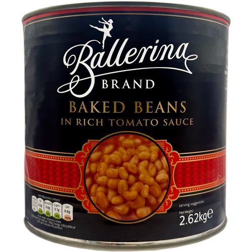 Ballerina Baked Beans Rich Tomato Sauce (TIN) 2.62Kg