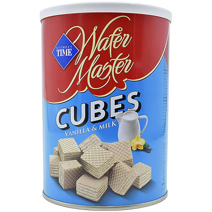 Time Wafer Master Cubes Vanilla&Milk Tin 220gr