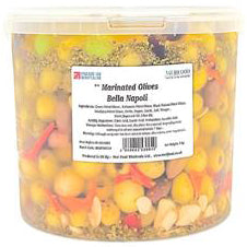 Medfood Marinated Olives - Bella Napoli (BUCKET) 5Kg