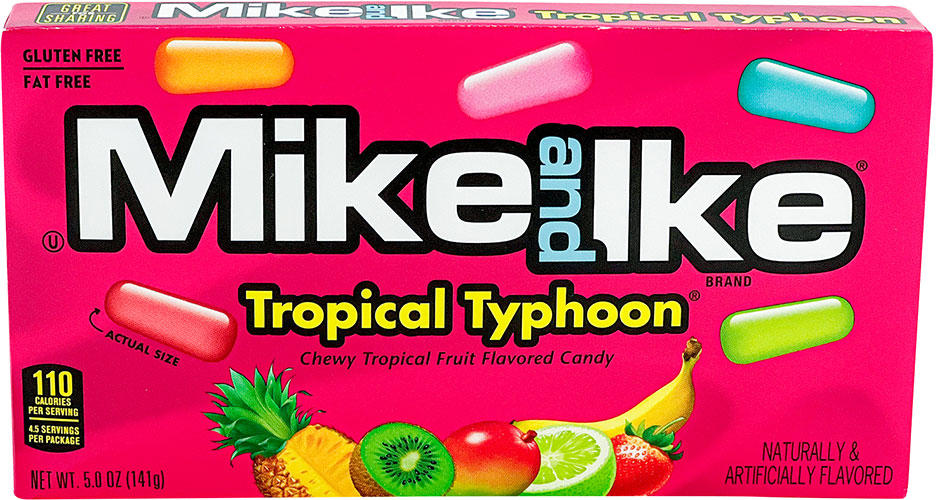 Mike and Ike Tropical Typhoon (4.25oz) 12x120g
