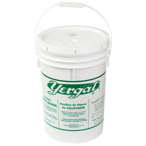 Yergat Vine Leaves Bucket 25Lb 11.34Kg