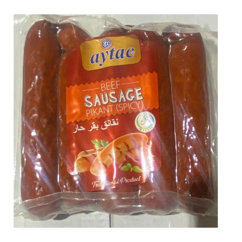 Aytac Kosova Beef Sausage Pikant Spicy 500g