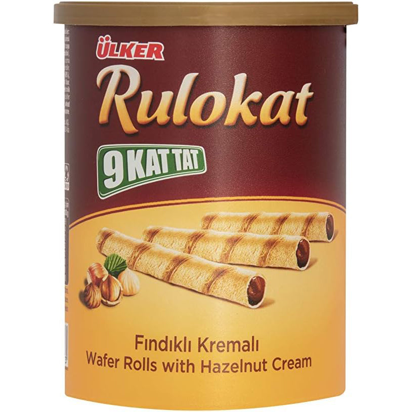 Ulker Rulokat Wafer Rolls with Hazelnut 170g