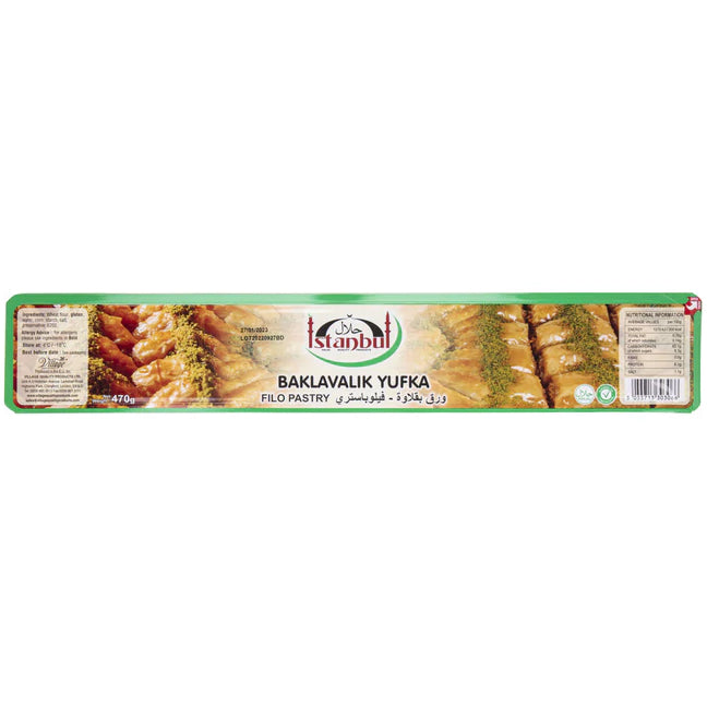 Istanbul Baklavalik Yufka  (Filo Pastry Leaves) 470g