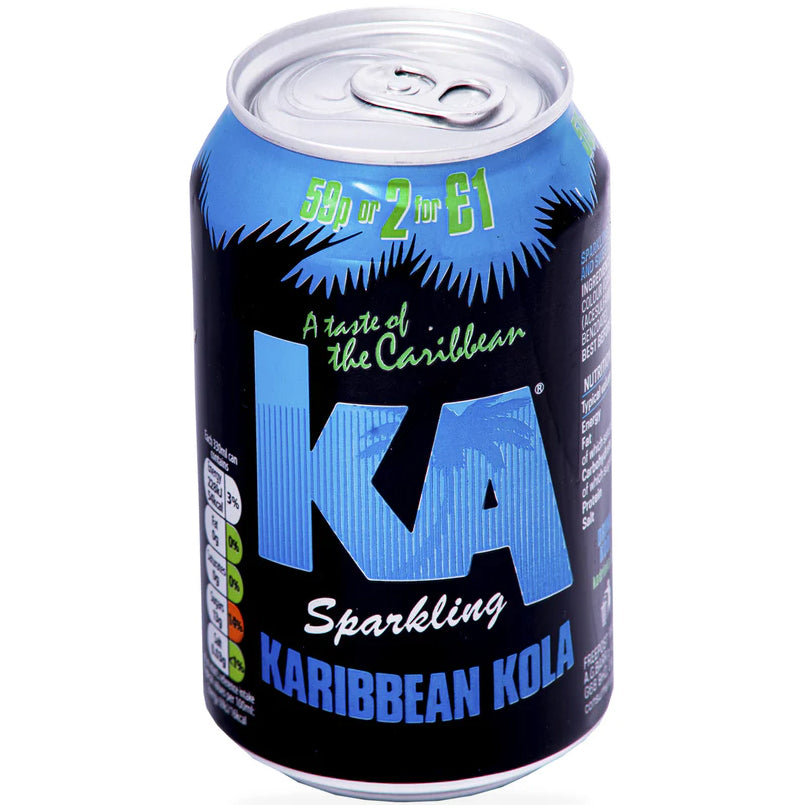 KA Sparkling Karibbean Kola PM 65p (CAN) 330ml