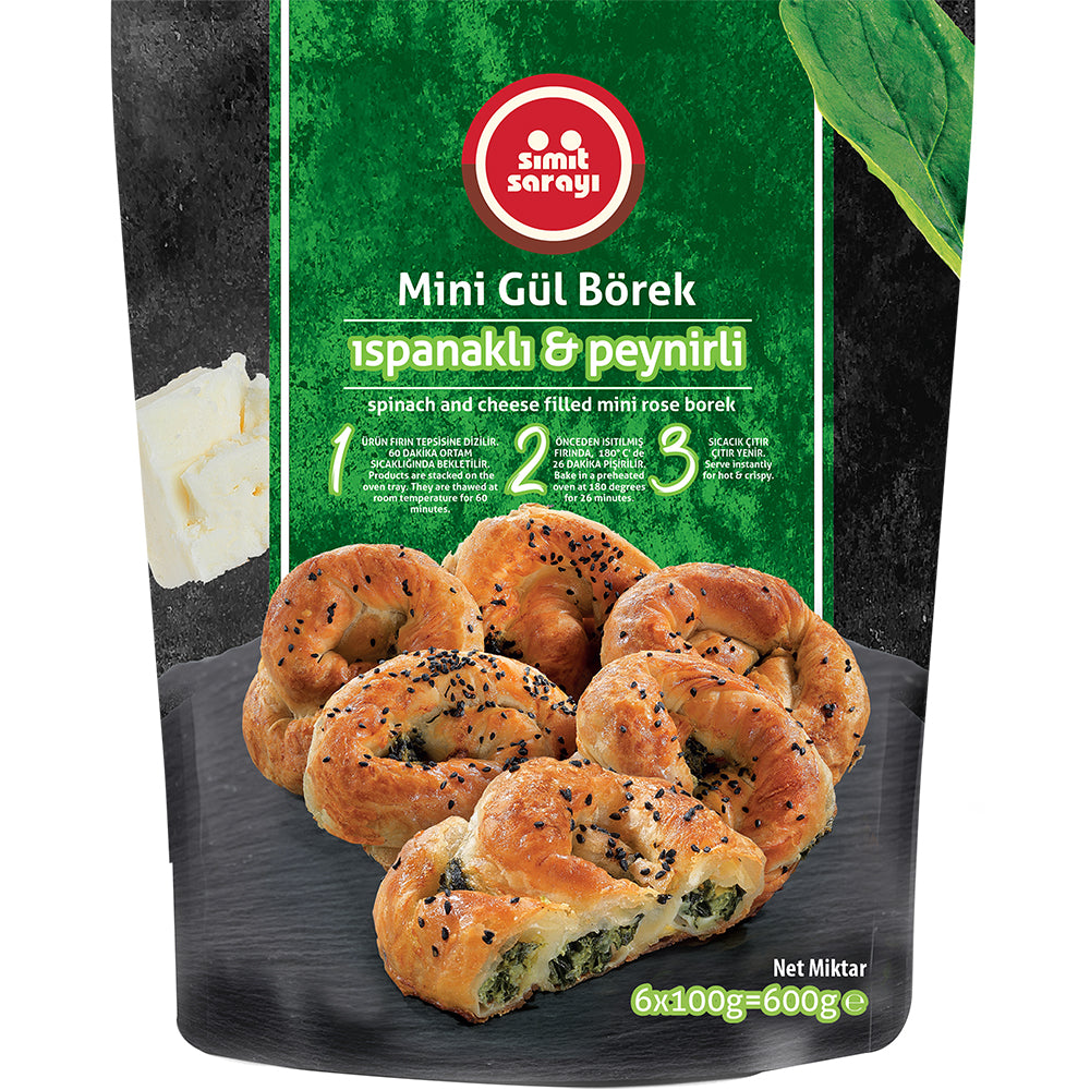 Simit Sarayi Rose Borek with Spinach&Cheese 600g