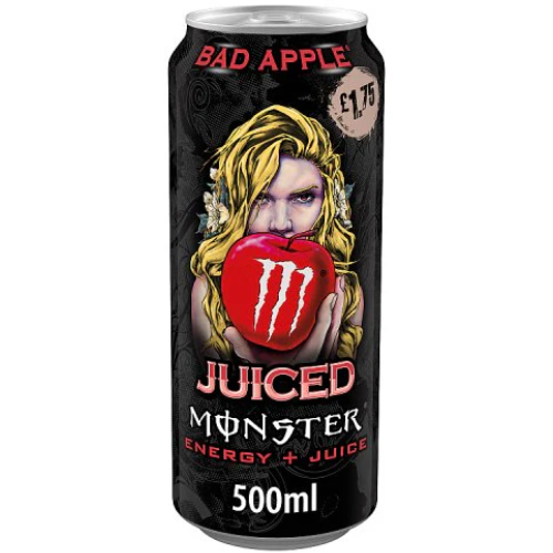 Monster Bad Apple 500ml PM £1.75 (Can)