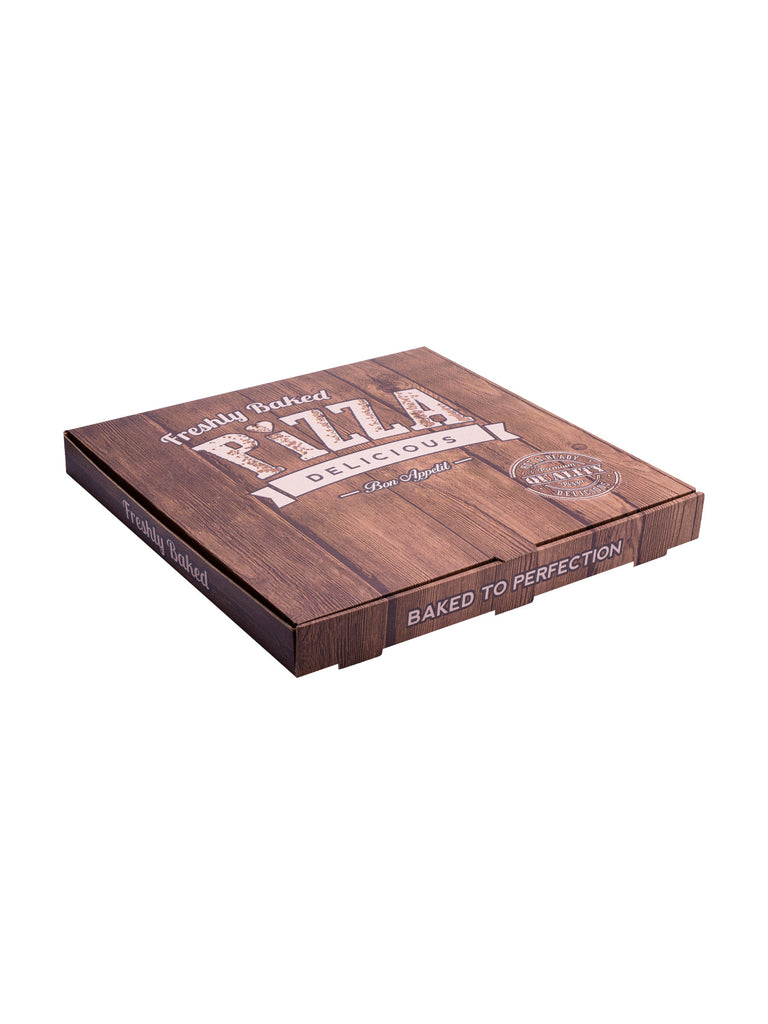 Brown Printed Pizza Box 16" 40Pcs