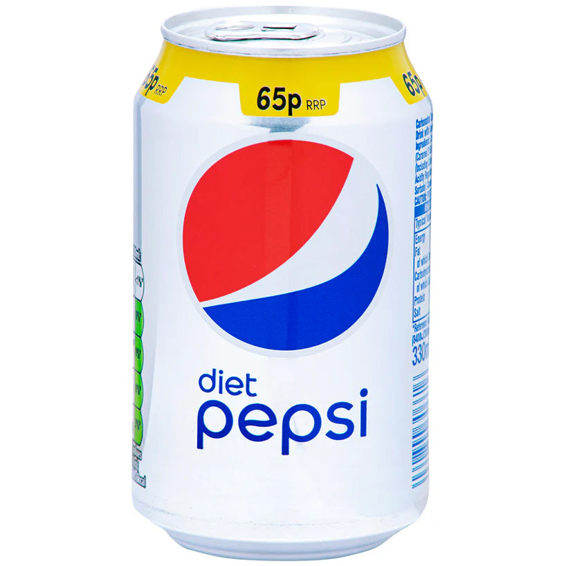 Pepsi Diet Can [GB] (CAN) 330ml