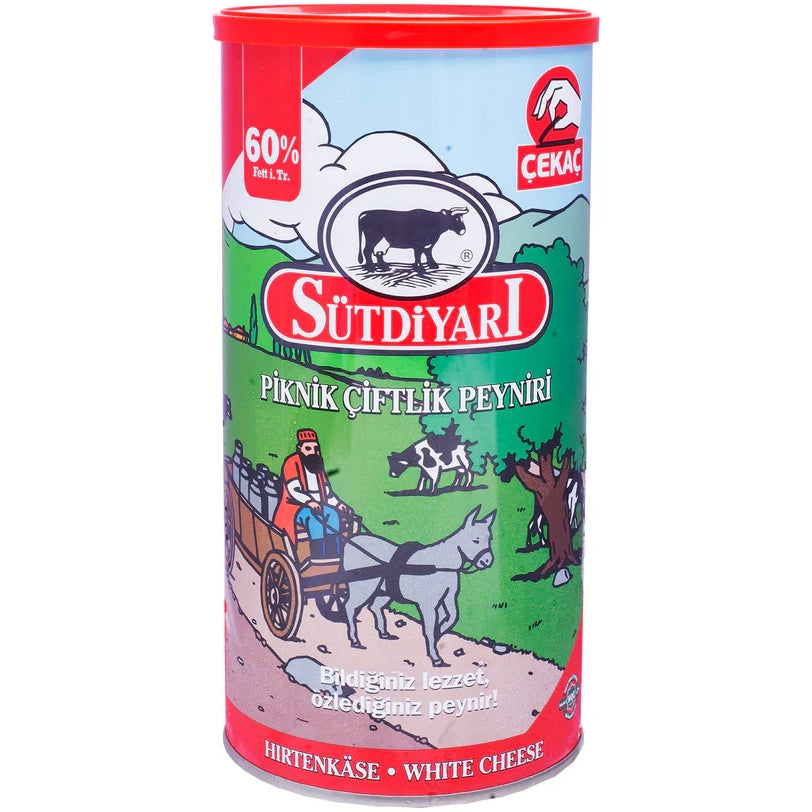 SUTDIYARI White Cheese 60% (Red) Piknik Ciftlik Peynir 800g