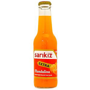 Sarikiz Mandalina(Tangerine) Mineral Water (GLASS) 200ml