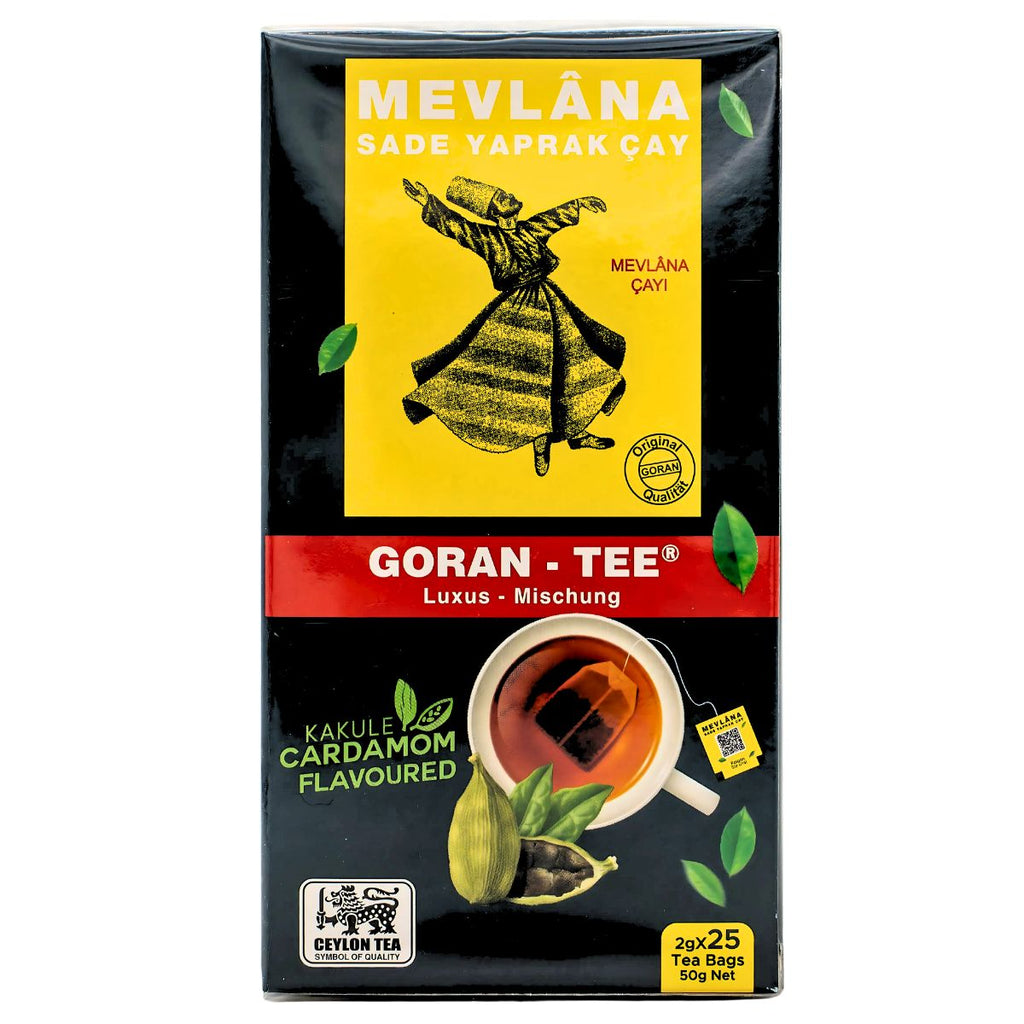 Mevlana Cardamom Flavored Tea Bags (25x2.5g)