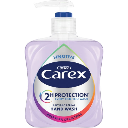Carex Antibacterial Sensitive Hand Wash 250ml