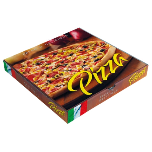 Full Colour Pizza Box 14" 40pcs