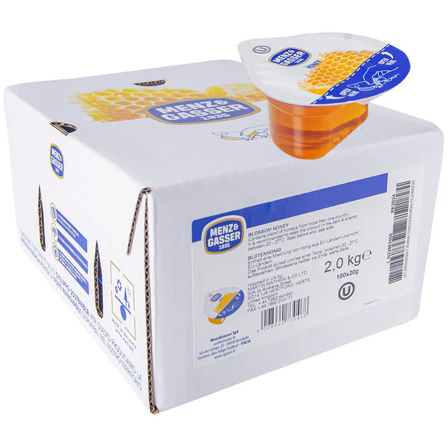 Menz Gasser Honey Portion 100x20g
