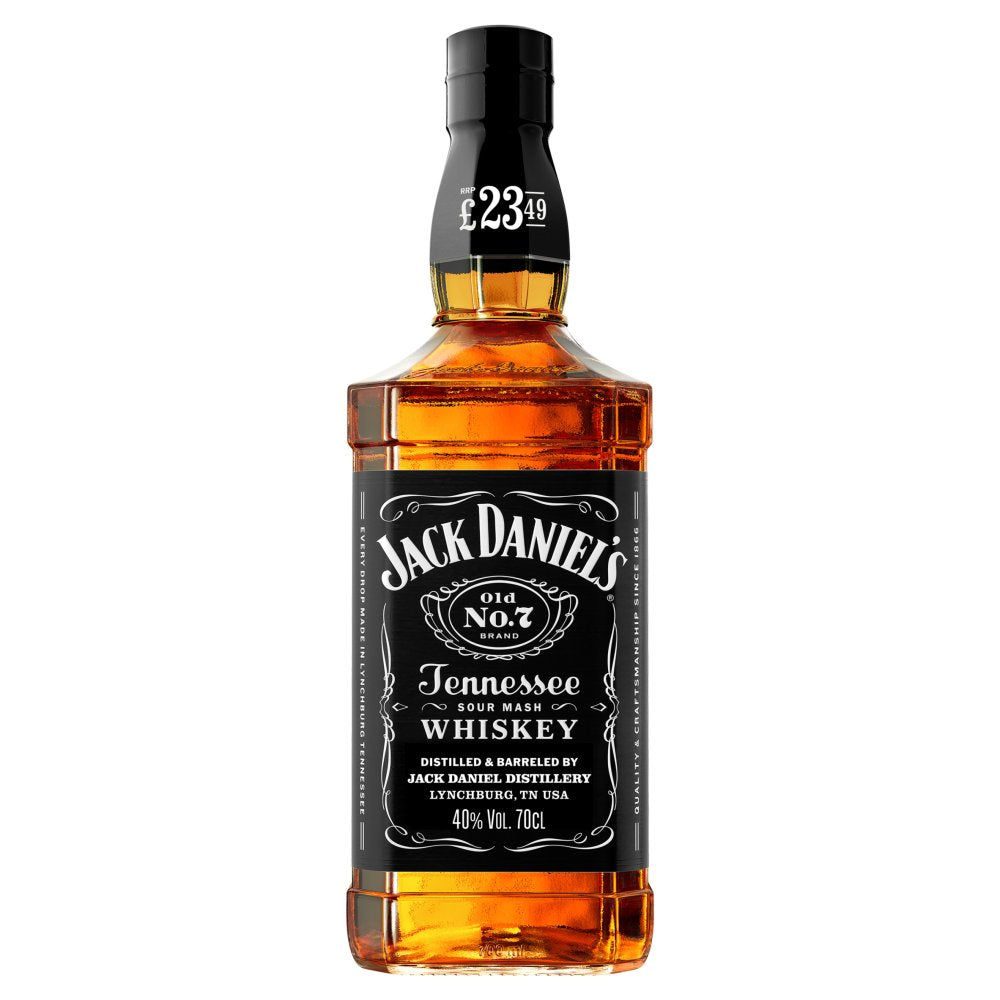 Jack Daniels Old No. 7 Tennessee Whiskey  PM £23.49 70cl