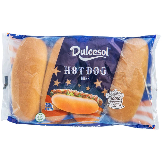 Dulcesol Hot Dog Buns 250g