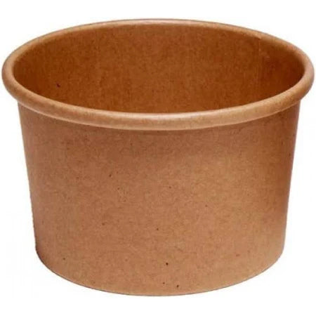 Kraft Soup Containers (8oz) 250ml 500Pcs