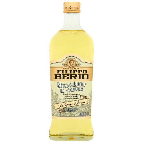 Filippo Berio Mild&Light  Olive Oil (GLASS) 1L