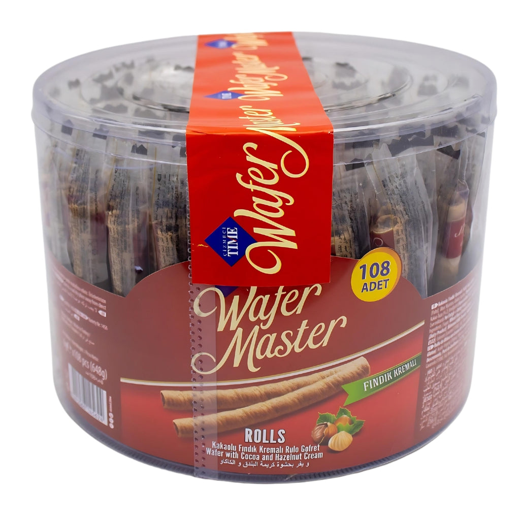 Time Wafer Master Findik Kremali 108x6g