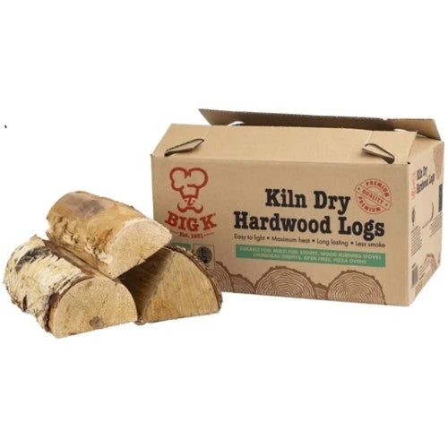 Kiln Dried  Premium Hardwood Logs Box