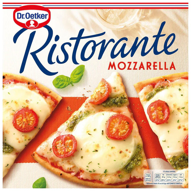 Dr. Oetker Ristorante Mozzarella Pizza 335gr