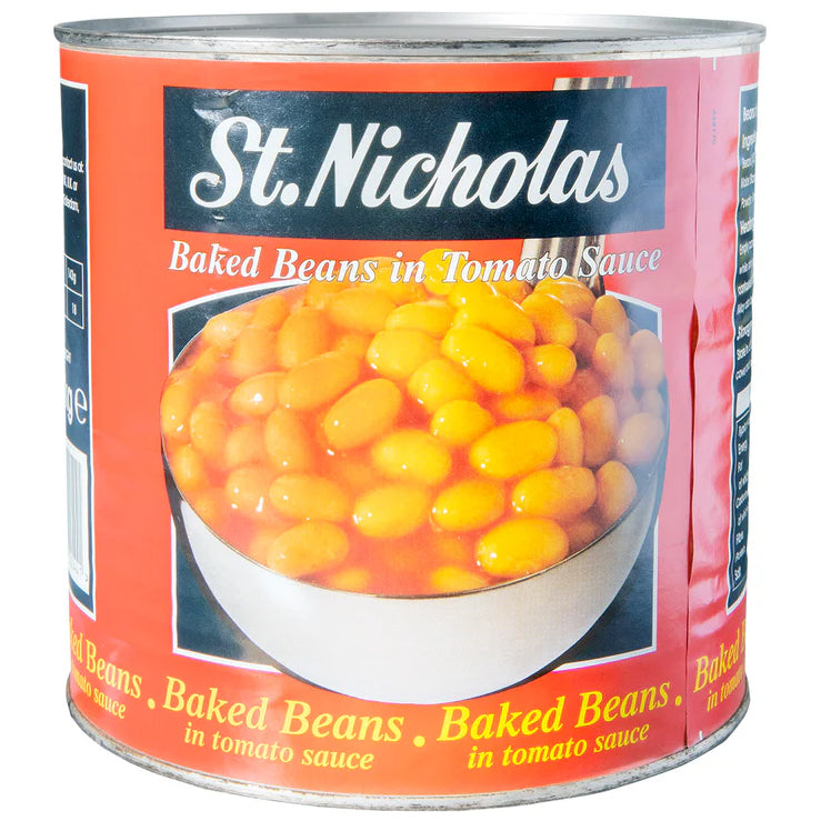 St Nicholas Baked Beans (TIN) 2.61Kg