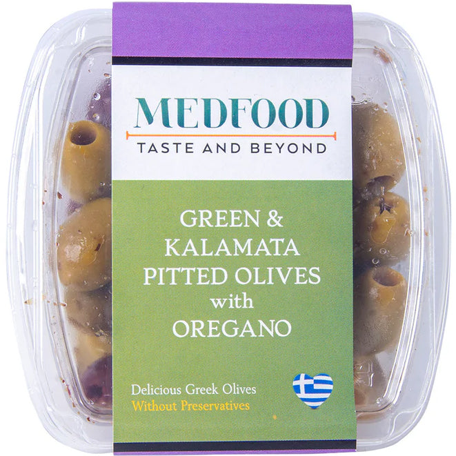 Medfood Mixed Olives with Oregano 160g