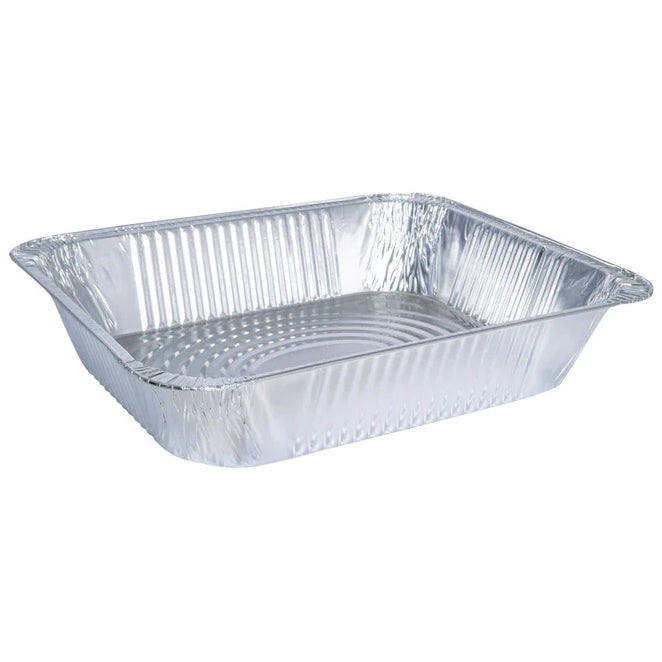 Half Gastro Aluminium Foil Containers 100Pcs