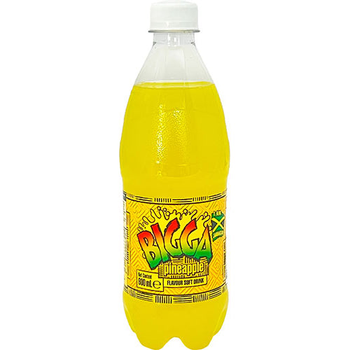 Bigga Pineapple Flavour Bottle (PET) 600ml