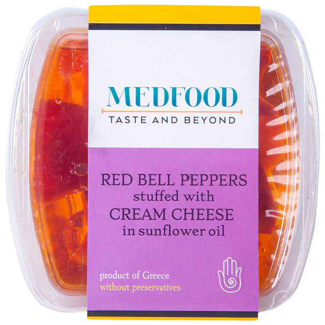 Medfood Red Bell Peppers with Cream Cheese 280g
