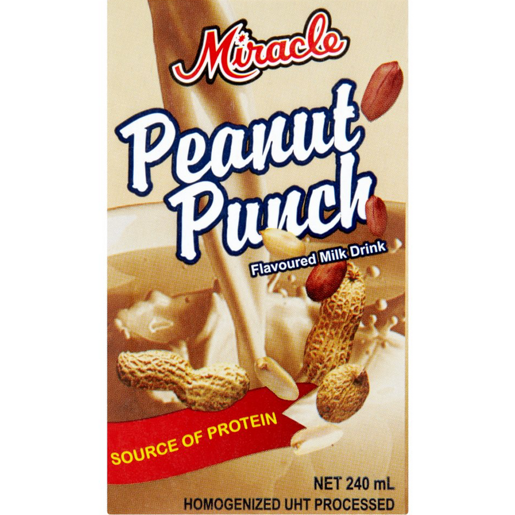 Miracle Peanut Punch Tetra Pak 250ml