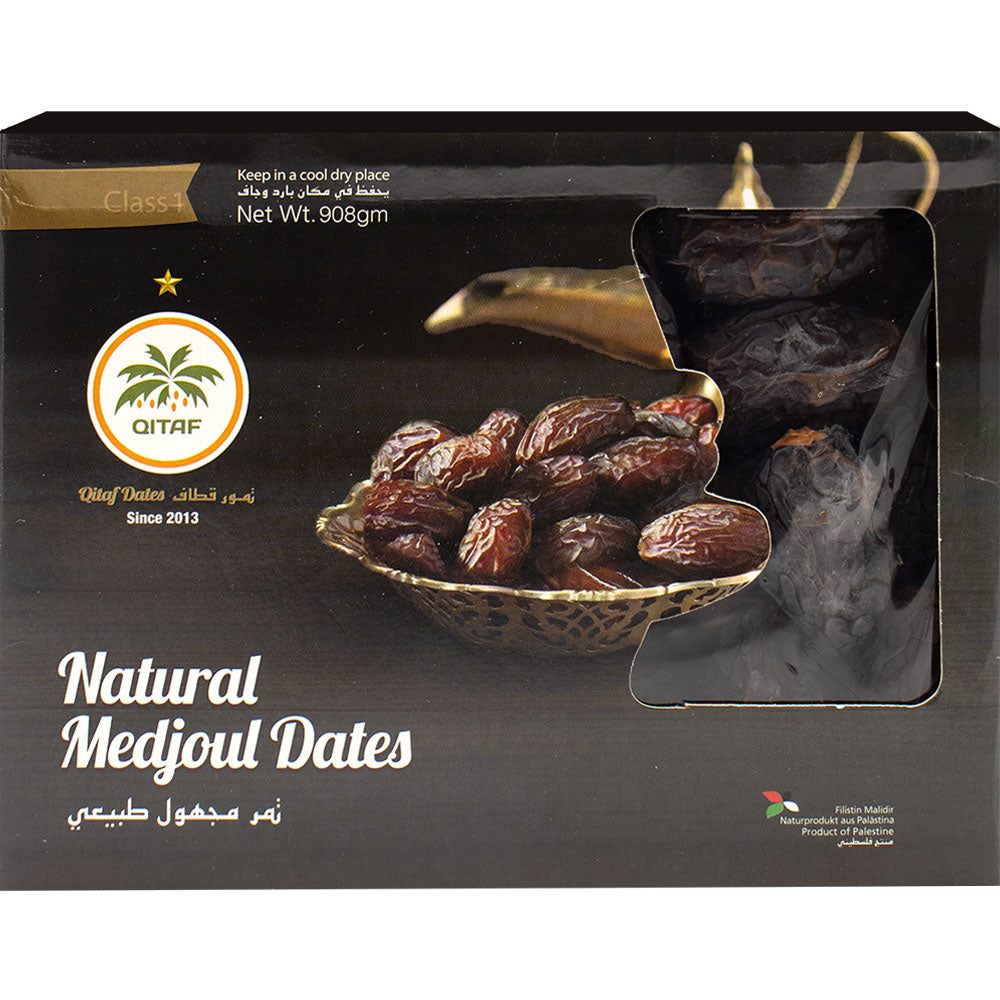 QITAF Medjoul Dates Class 1 JUMBO Premium (Gold Box) 908g
