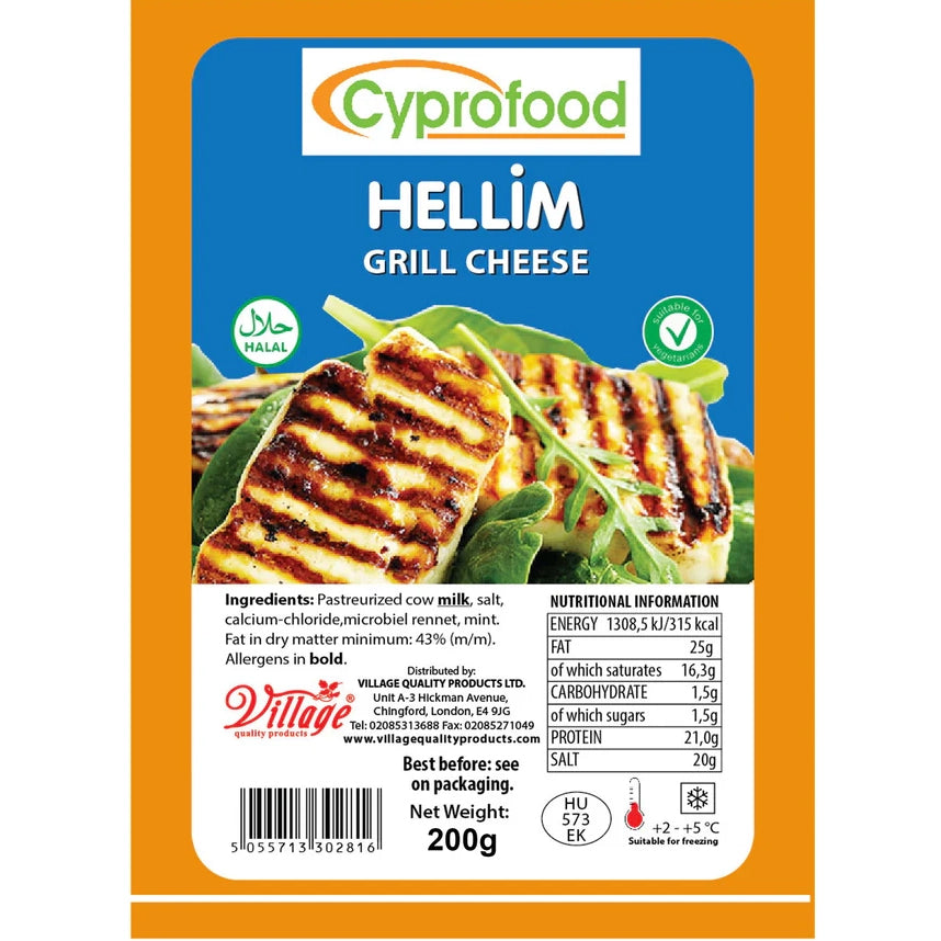 CYPROFOOD Hellim Grill Cheese Mint 5x200g