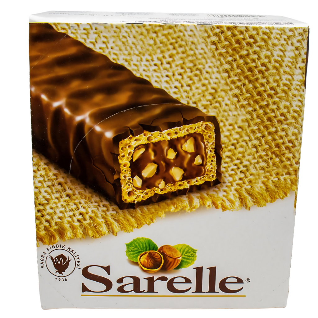 Sarelle Hazelnut&Milk Chocolate Cream Filed Wafer Covered Milk Chocolate 20X33g
