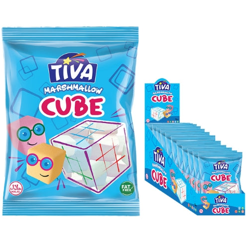 Tiva Marshmallow Cube 140g