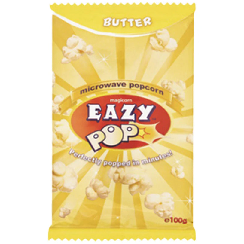 Eazy Pop Microwave Butter Popcorn 85g